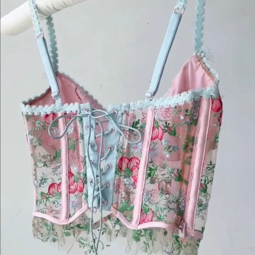 FOR LOVE & LEMONS Swaying Rose Bustier - Picture 12 of 16